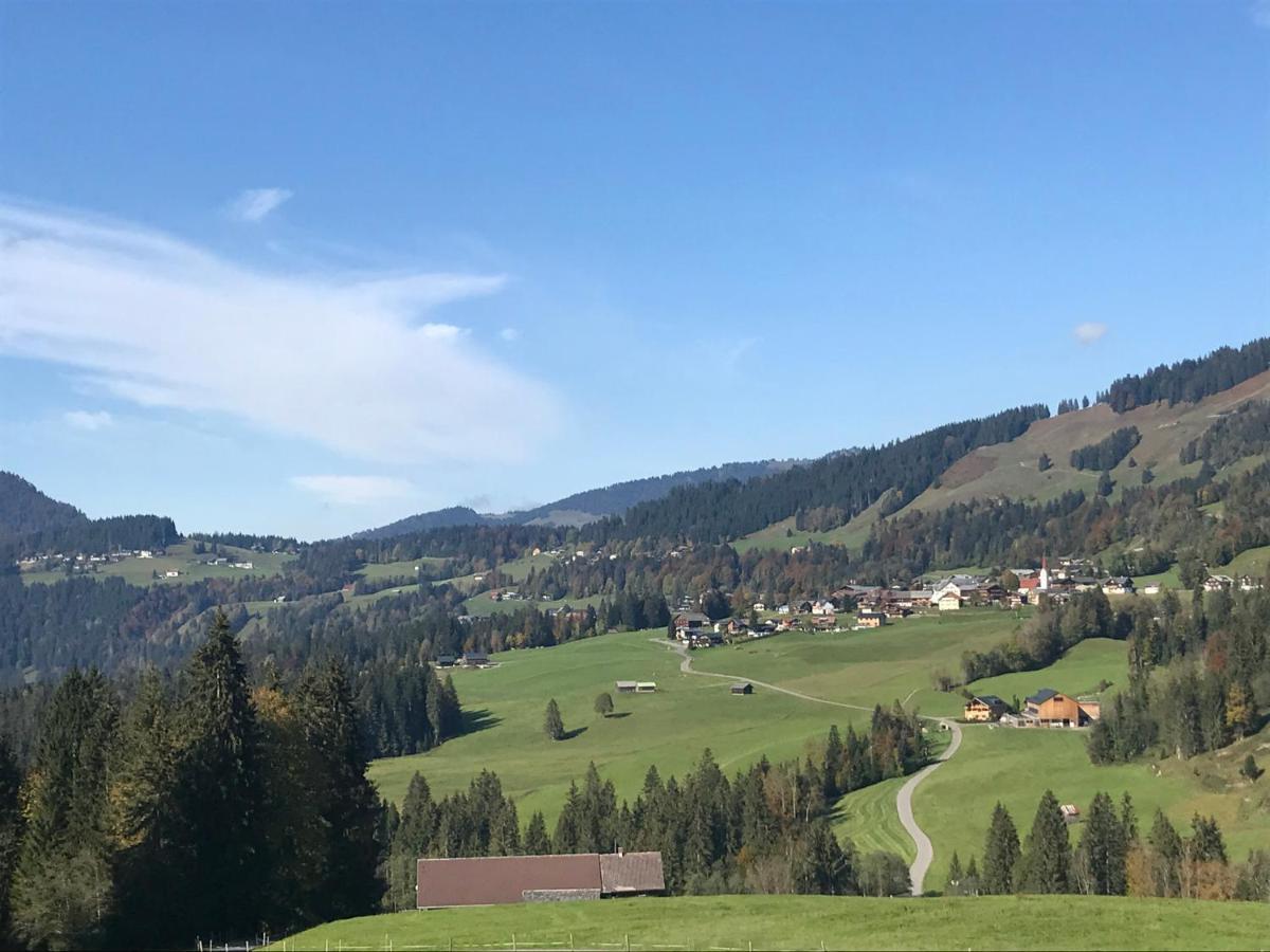 Ferienwohnung Morgentau Am Rande Der Wildnis Sibratsgfall Экстерьер фото
